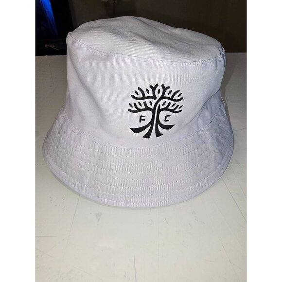 AUSTIN FC SOCCER BUCKET HAT GREEN mens/womens Reversible to white side - Picture 2 of 4